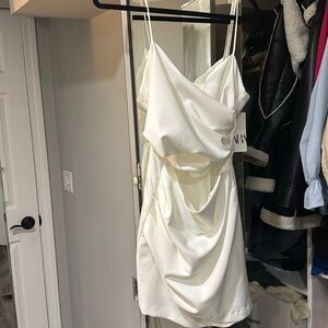 Zara mini white dress new with tags